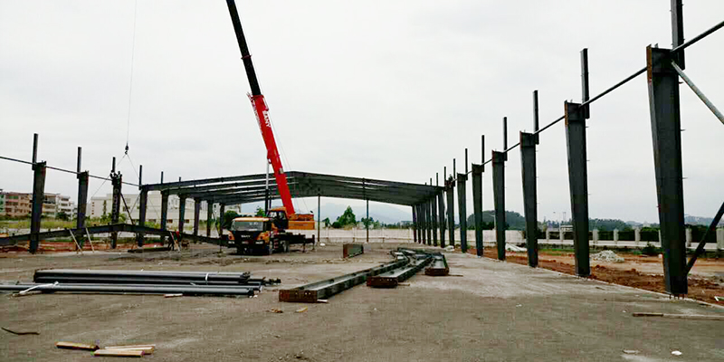 惠州江顺包装配件有限公司钢结构厂房