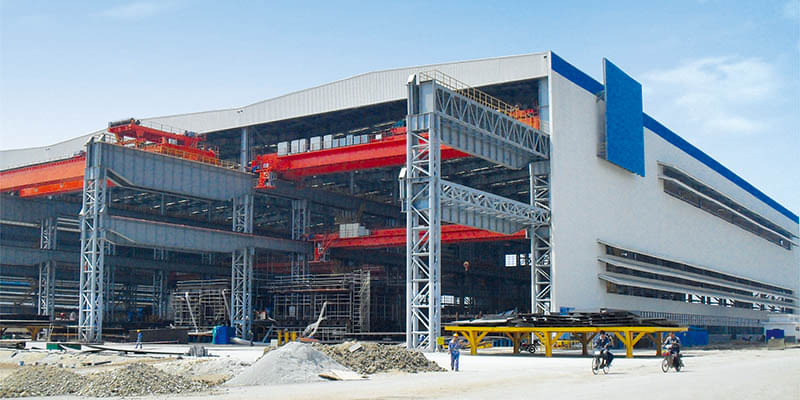 中远船务船体联合车间