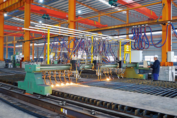 数控火焰切割生产线